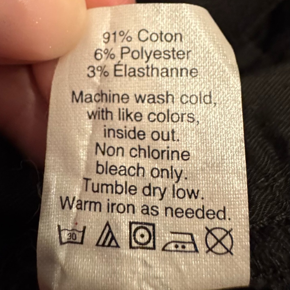 EUC J.Crew Factory Black Jeans (31) - Picture 6 of 8